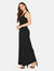 Women's Sleeveless Scoop Neck Maxi Dress