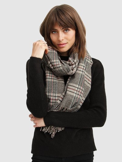 Belle & Bloom Aspen Plaid Scarf - Military product