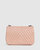 Belong to You Quilted Cross-Body Bag - Blush