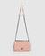 Belong to You Quilted Cross-Body Bag - Blush