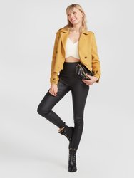 Better Off Military Peacoat - Antique Gold - Antique Gold