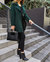 Ex-Boyfriend  Wool Blend Oversized Jacket - Dark Green