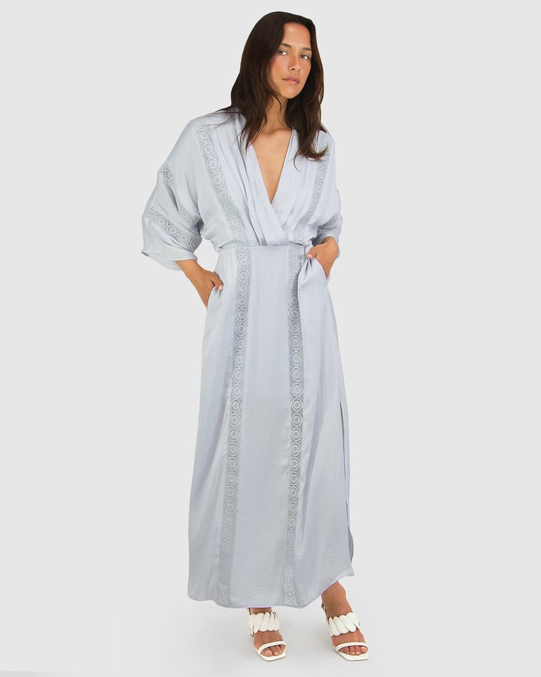 Hideaway Maxi Dress - Light Blue