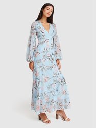 In Your Dreams Maxi Dress - Light Blue