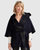 Jackson Landing Wool Blend Cape Coat - French Navy