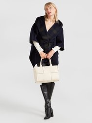 Jackson Landing Wool Blend Cape Coat - French Navy