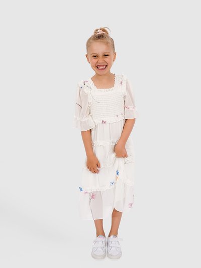 Belle & Bloom La Fille Tiered Dress - White product