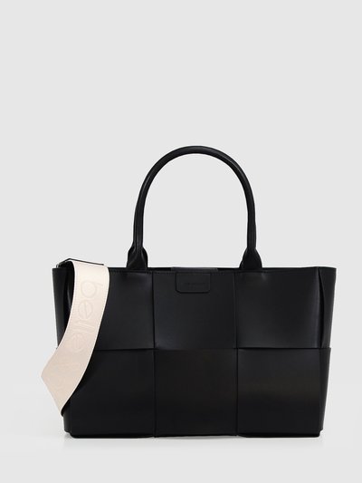 Belle & Bloom Long Way Home Woven Tote - Black product