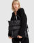 Lost Lovers Quilted Leather Tote - Black