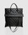 Lost Lovers Quilted Leather Tote - Black