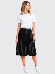 Mixed Feeling Reversible Skirt - Black