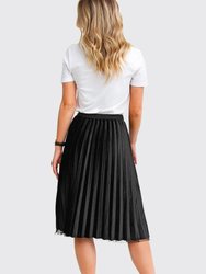 Mixed Feeling Reversible Skirt - Black