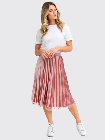 Belle & Bloom Mixed Feeling Reversible Skirt - Pink product