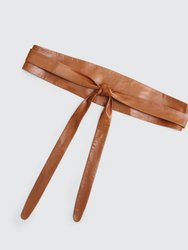 Odyssey Soft Wrap Leather Belt - Brown