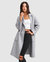 Publisher Double-Breasted Wool Blend Coat - Grey Marle - Grey Marle