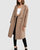 Publisher Double-Breasted Wool Blend Coat - Oat