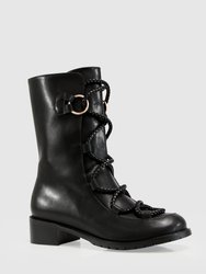 Shibuya Laced Boot - Black