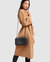 Stay Wild Oversized Wool Coat - Camel