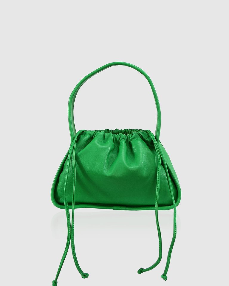 Thing Called Love Leather Handbag - Emerald