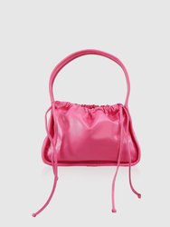 Thing Called Love Leather Handbag - Hot Pink - Hot Pink