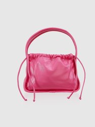 Thing Called Love Leather Handbag - Hot Pink