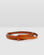 Tie The Knot Leather Belt - Brown