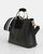 Twilight Leather Cross-Body Bag - Black