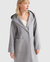 Walk This Way Wool Blend Oversized Coat - Grey