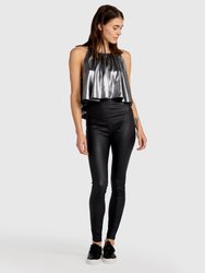 Addicted To You Trapeze Top - Gunmetal