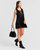 After Party Lace Mini Dress - Black