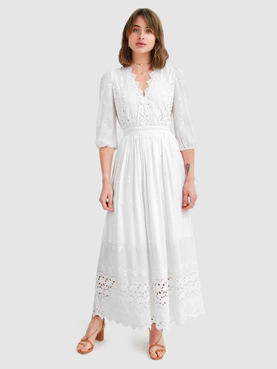 Belle & Bloom All Eyes On Me Midi Dress - White product