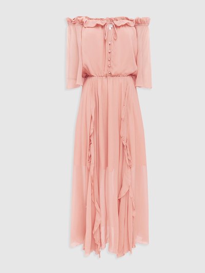 Belle & Bloom Amour Amour Ruffled Midi Dress - Desert Rose product