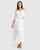 Amour Amour Ruffled Midi Dress - White