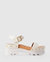 Blinding Lights Chunky Sandal - White