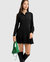 Boy Meets Girl Mini Dress - Black - Black