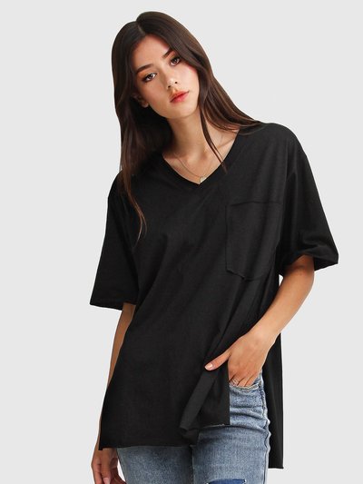 Belle & Bloom Brave Soul Oversized T-Shirt - Black product