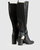 Breton Knee High Boot - Black