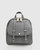 Camila Leather Backpack - Ash