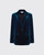 Eternity Oversized Velvet Blazer - Dark Teal