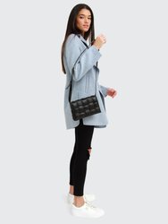 Ex-Boyfriend Wool Blend Oversized Jacket - Light Blue