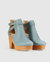 Fearless Clog Ankle Boot - Stonewash Blue