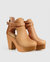 Fearless Clog Ankle Boot - Tan