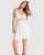 Feel It Still Lace Trim Mini Dress - White