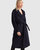 Front Runner Belted Coat - Navy