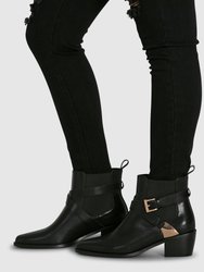 Full Moon Ankle Boot - Black