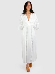 Hideaway Maxi Dress - White