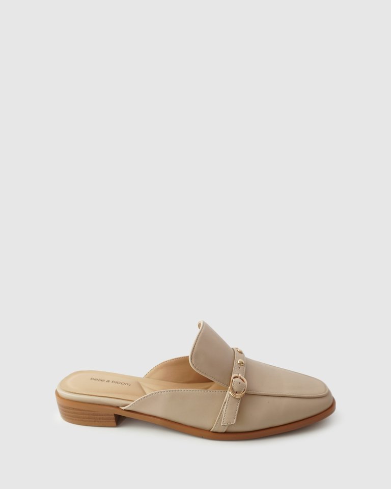 How It Feels Charm Loafer Mule - Sand - Sand