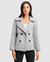 I'm Yours Wool Blend Peacoat - Grey - Grey