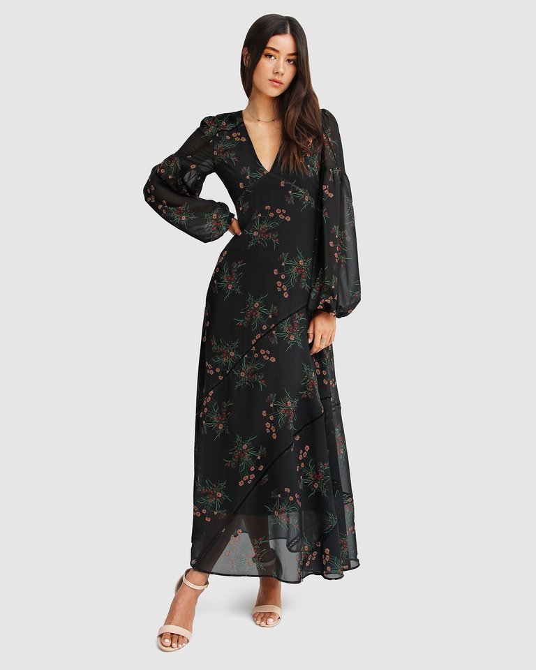 In Your Dreams Maxi Dress - Black