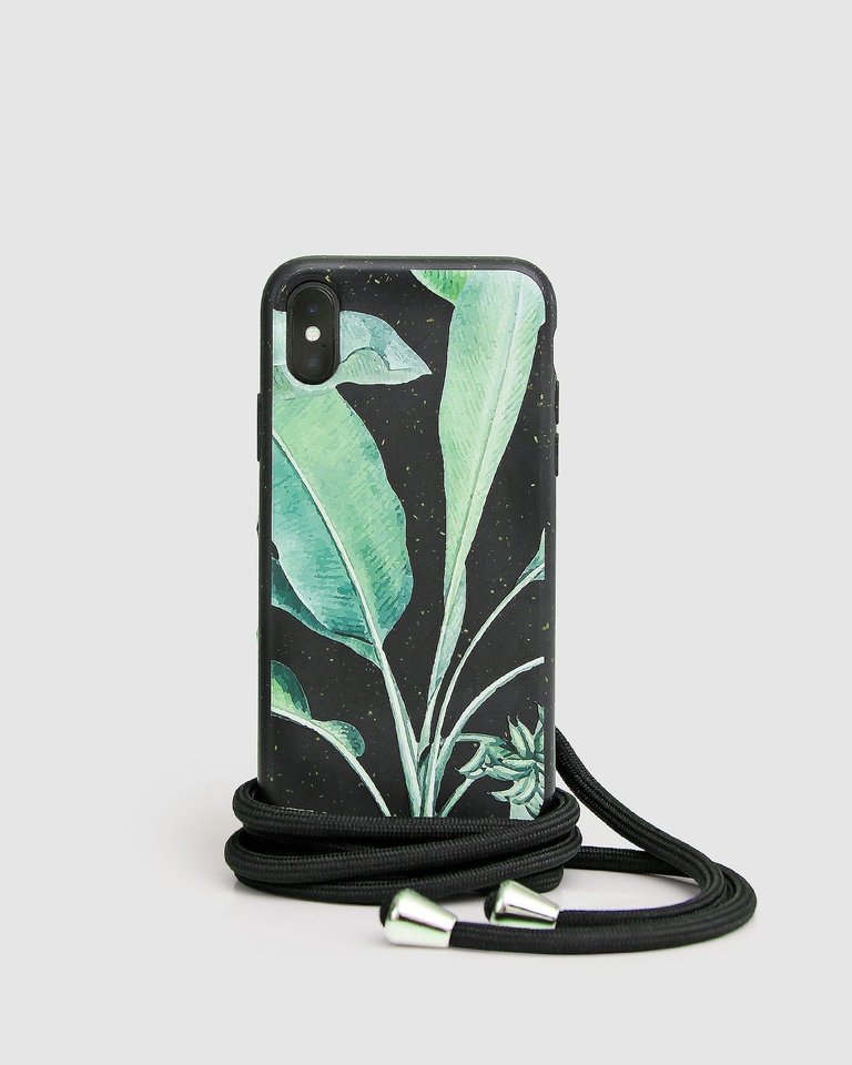 Into The Jungle Phone Case - Black - Black